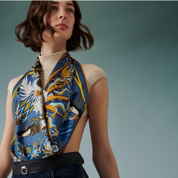 COPY - Hermes Silk Scarf - Picture 8 of 8